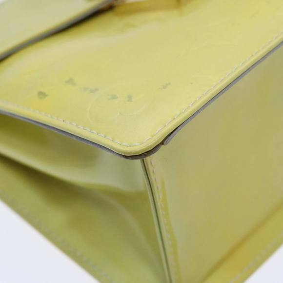 LOUIS VUITTON Monogram Vernis Spring Street Hand Bag Gris M91029 LV Auth ep5954 - Picture 15 of 16